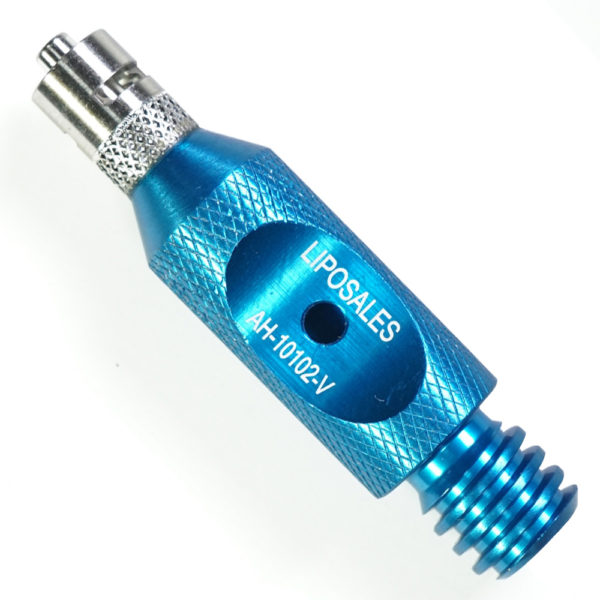 Asipration Cannula Coupler blue