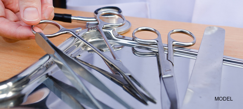 Scissors in Outpatient vs Inpatient Surgery